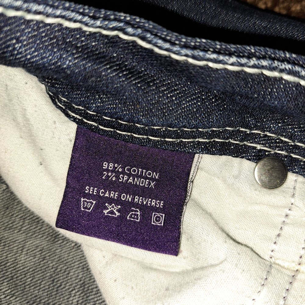 Vigoss Collection Embroidered Flare Leg Jeans size 5 - Picture 4 of 12
